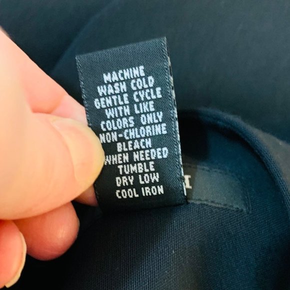 Alfani Black Pencil Skirt with Side Zipper Size 6 New With Tags - Picture 10 of 10